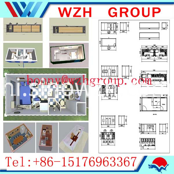 20 फीट कंटेनर हाउस 20ft container house